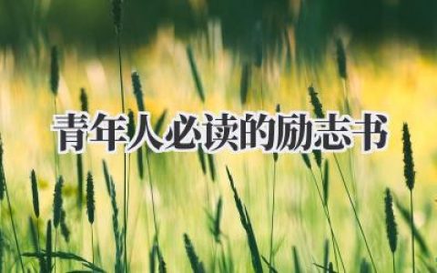 青年人必读的励志书