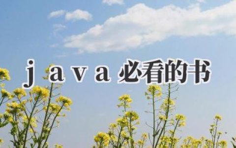 《java必看的书》