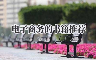 电子商务的书籍推荐
