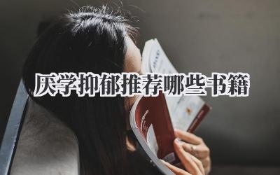 厌学抑郁推荐哪些书籍